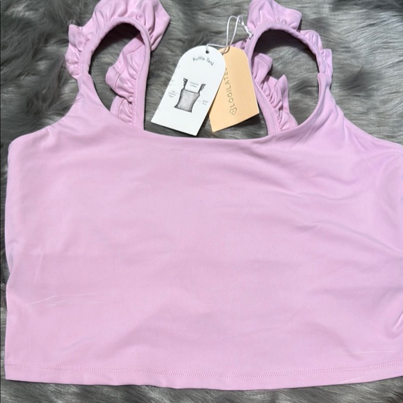 Blogilates Women's Ruffle Tank Top - Picture 1 of 4